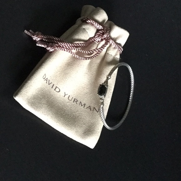 David Yurman Jewelry - David Yurman Wheaton Bracelet - Onyx and Diamonds